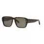 PHILIPP PLEIN SPP081-550722 Vyriški akiniai nuo saulės, juodas acetatas, pilki lęšiai, 55/17/145 mm