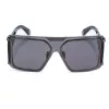 Philipp Plein SPP096M990I86 vyriški akiniai nuo saulės Pilot Aviator Metal Black Grey Gradient UV400 99mm