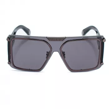 Philipp Plein SPP096M990I86 vyriški akiniai nuo saulės Pilot Aviator Metal Black Grey Gradient UV400 99mm