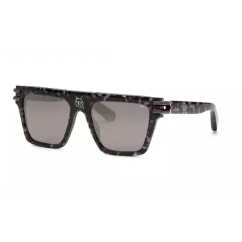 Philipp Plein SPP108V56721X Unisex Sunglasses Black/Grey 56/19/145 mm