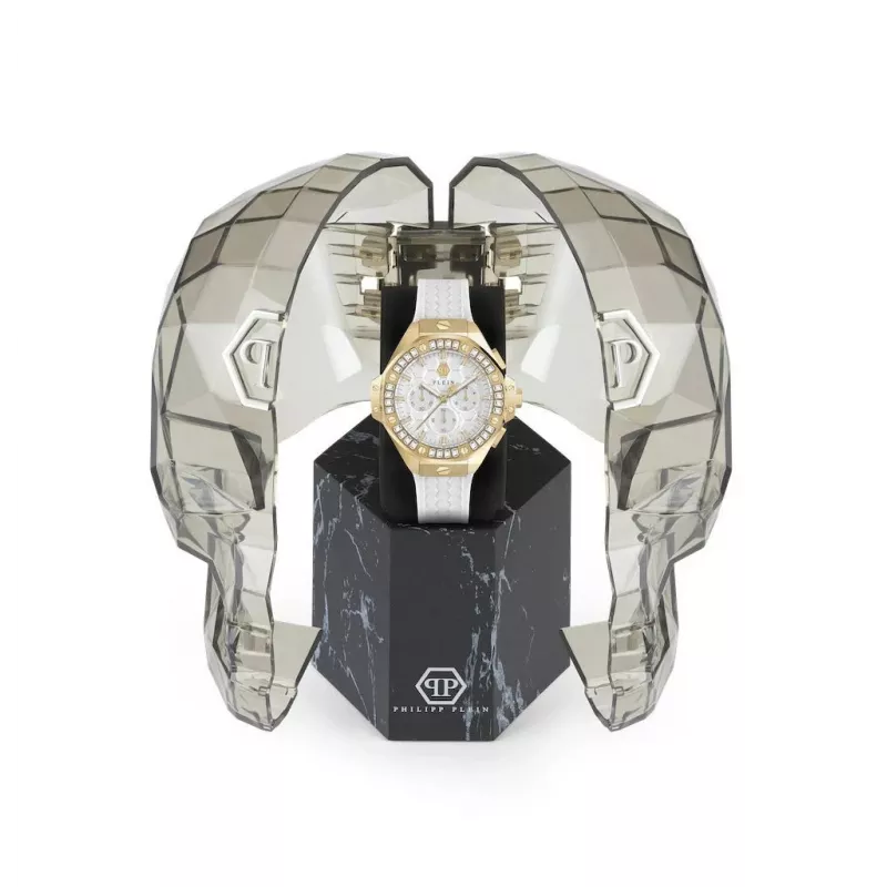 Philipp Plein The $keleton Automatinis Vyriškas Laikrodis PWPSA0624 42mm Juodas Silikonas