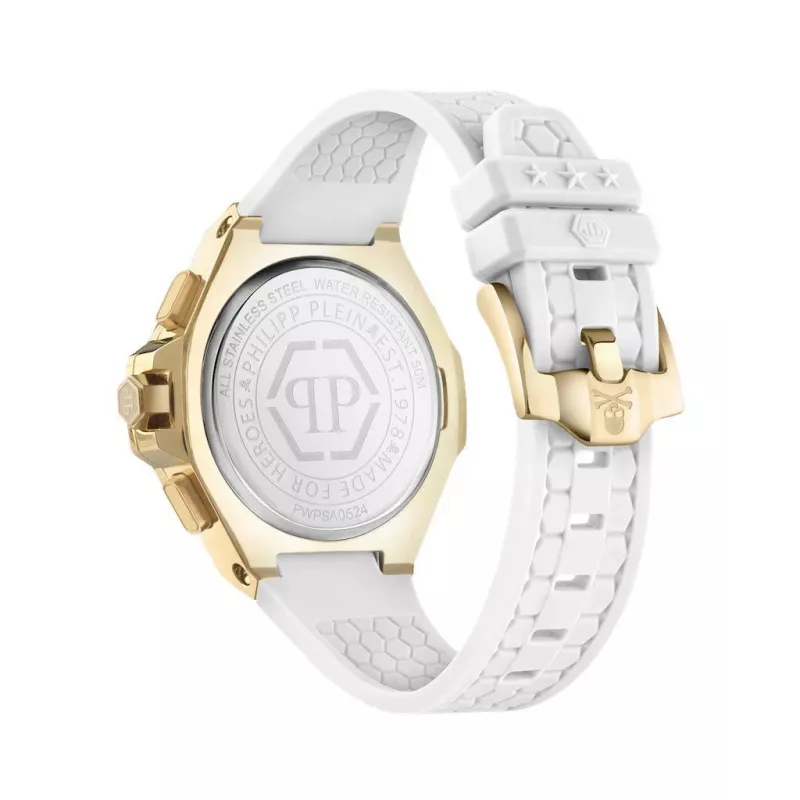 Philipp Plein The $keleton Automatinis Vyriškas Laikrodis PWPSA0624 42mm Juodas Silikonas