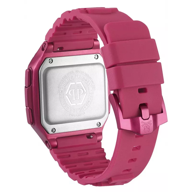 Philipp Plein The $keleton Automatinis Unisex Laikrodis PWHAA0121 47mm Juodas Silikonas