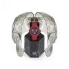Philipp Plein The $kull King vyriškas kvarcinis laikrodis PWPFA0524 44 mm juodas silikonas