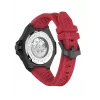 Philipp Plein The $kull King vyriškas kvarcinis laikrodis PWPFA0524 44 mm juodas silikonas