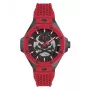 Philipp Plein The $kull King vyriškas kvarcinis laikrodis PWPFA0524 44 mm juodas silikonas