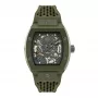 Philipp Plein The $kull Vyrų Laikrodis PWVBA0223 44mm Nerūdijantis Plienas Kvarcinis Juodas Ciferblatas Silikoninis Dirželis
