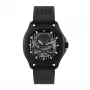 Philipp Plein The Skeleton Automatic Men's Watch PWRAA0923 42mm Black Silicone