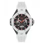 Philipp Plein The Skeleton vyrų automatinis laikrodis PWPFA0724 46mm juodas silikonas
