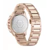 Philipp Plein The Skeleton vyrų kvarcinis laikrodis PWSAA0623 44mm juodas silikoninis dirželis