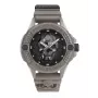 Philipp Plein The Skeleton vyrų laikrodis PWUBA0323 44mm juodas IP nerūdijantis plienas silikonas