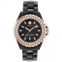 Philipp Plein The Skull Moteriškas Kvarcinis Laikrodis 38mm Nerūdijantis Plienas Juodas Silikonas PWPPA0324