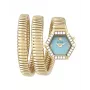 Philipp Plein Women's PWZAA0825 The $kull Quartz Watch 28mm Rose Gold Stainless Steel Black Silicone