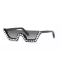 Philipp Plein moteriški akiniai nuo saulės SPP031S990700 juodas rėmelis UV400