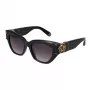 Philipp Plein moteriški akiniai nuo saulės SPP140M510700 - Juodas rėmelis, pilki lęšiai, 51 mm