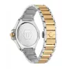 Philipp Plein moteriškas laikrodis PWBDA0724 39mm kvarcinis nerūdijantis plienas silikonas juodas