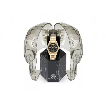 Philipp Plein moteriškas laikrodis PWCDA0624 38mm nerūdijančio plieno kvarcinis