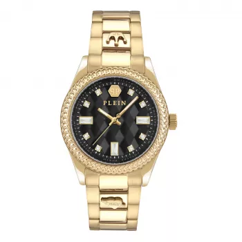 Philipp Plein moteriškas laikrodis PWCDA0624 38mm nerūdijančio plieno kvarcinis