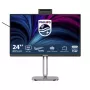 Philips 24B2U4301H 4000 Series 23.8 inch IPS Full HD Monitor with USB-C 90W PD, Webcam, Speakers, KVM