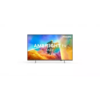 Philips 65PQS8501/12 65 colių QLED Ambilight Smart TV 4K UHD Titan OS Juoda