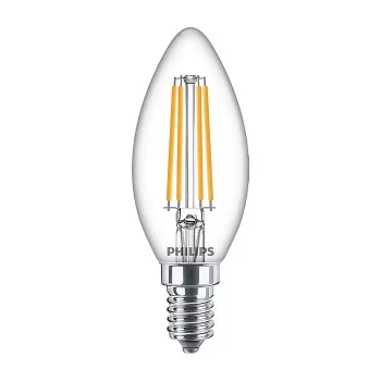 PHILIPS CorePro LEDcandle ND 6.5-60W B35 E14 827 skaidri