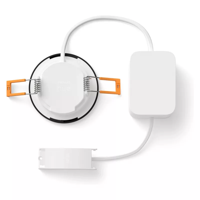 Philips Hue White & Color Ambiance Slim Recessed Light S EMEA Black