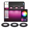 Philips Hue White & Color Ambiance Slim Recessed Light S x3 - Black