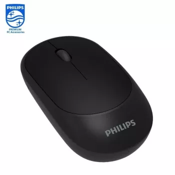 Philips M314 Stilinga ir kompaktiška belaidė pelė 3 mygt. 800/1000/1200/1600dpi juoda