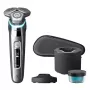 Philips S9975/55 SkinIQ šlapias ir sausas elektrinis skustuvas – 360-D lankstomos galvutės, 60 min. veikimo laikas, chromas