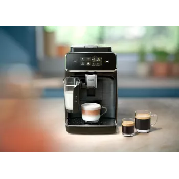 Philips Series 2300 LatteGo Pilnai Automatinis Espresso aparatas EP2339/40 Juodas/Sidabrinis