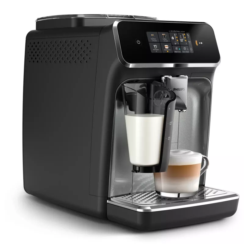 Philips Series 2300 LatteGo Pilnai Automatinis Espresso aparatas EP2339/40 Juodas/Sidabrinis
