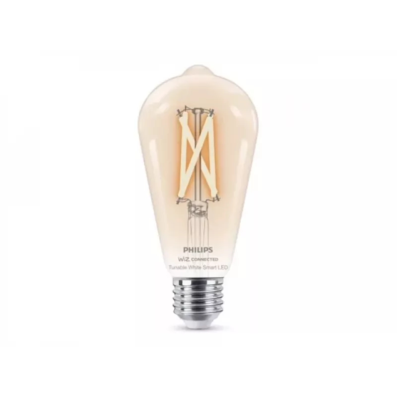 Philips Smart WFB 60W ST64 E27 927-65 CL 1PF/6 LED lemputė su reguliuojama balta šviesa ir Wi-Fi