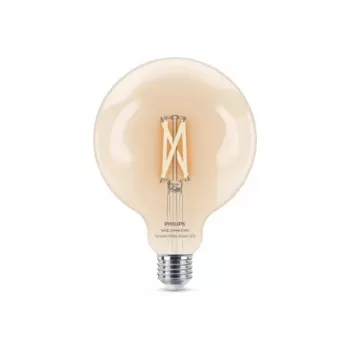 Philips Smart Wi-Fi LED lemputė G125 E27 7W (60W atitikmuo) Tunable White Clear
