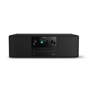 Philips TAM6500/10 mikro Hi-Fi sistema su Bluetooth, CD, USB, FM radiju, juoda