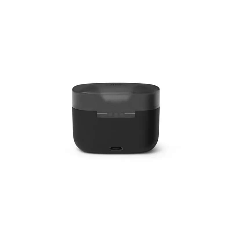 PHILIPS belaidės ausinės TAT2000BK/00 tikros belaidės į ausis įdedamos Bluetooth 5.0 su įkrovimo dėklu, IPX4 atsparios purslams ir prakaitui, įmontuotas mikrofonas, juodos