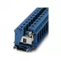 Phoenix 3075731 UTI 35 BU montavimo gnybtų blokas - mėlynas, 35 mm², 125 A, 1000 V, varžtinis sujungimas, montavimas ant DIN bėgelio