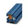 Phoenix 3245037 UTN 6 N-Prakišamoji gnybtų jungtis su peiliuku, 0,2-10 mm², mėlyna