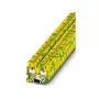 Phoenix Contact MPT 1,5/S-PE mini apsauginio įžeminimo gnybtų blokas, įspraudžiamas, 1.5 mm², žaliai geltonas, 3248110