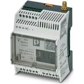 Phoenix Contact 1038567 Pramoninis korinio ryšio modemo modulis, 4G LTE, GSM, GPRS, EDGE, DIN bėgelis, pilkas