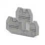 Phoenix Contact D-UTTB 2,5/4 galinis dangtelis (pilka) CLIPLINE Complete dviejų lygių gnybtų blokams