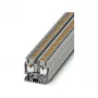 Phoenix Contact MPT 2.5 Mini praleidžiamoji gnybtų kaladėlė, push-in jungtis, 2,5 mm², 500 V, 24 A, pilka