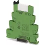 Phoenix Contact PLC-RSC-24UC/21 sąsajos relė, 24V AC/DC ritė, 1 SPDT kontaktas, 6A, DIN bėgelis, žalia