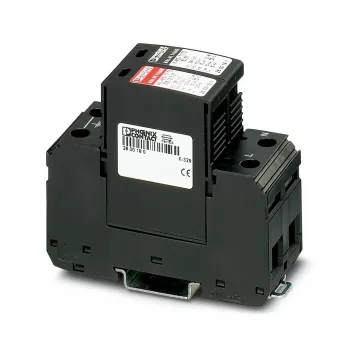 PHOENIX CONTACT Apsauginis įtaisas nuo viršįtampių VAL-MS-T1/T2 335/12.5/1+1, 1+2 tipas, 1 fazė, 335 V AC, 12.5 kA