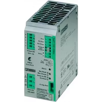 Phoenix Contact TRIO TRIO-UPS/1AC/24DC - 5 - UPS (montuojamas ant DIN bėgelio) - AC 100-240 V - be baterijos (2866611)