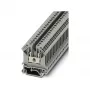 Phoenix Contact UK 5 Praeinamoji gnybtų juosta, varžtinis sujungimas, 4 mm², 800 V, 32 A, pilka, montavimui ant DIN bėgelio, 2 jungtys, 1 potencialas, PA izoliacija, UL 94 V0