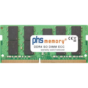 PHS-memory 32GB DDR4 ECC SO-DIMM 3200MHz PC4-25600E RAM, skirta ASRock iEP-9010E (SP538490)