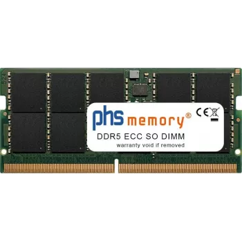 PHS-memory 48GB DDR5 ECC SO-DIMM 5600MHz PC5-44800E atminties modulis, skirtas CWWK Mini PC Ryzen (2025) SP595770