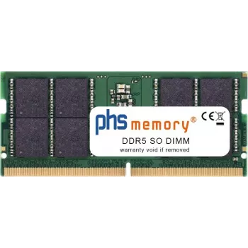PHS-memory 48GB DDR5 SO-DIMM 5600MHz PC5-44800S Non-ECC Unbuffered ne ECC atminties modulis nešiojamajam kompiuteriui, skirtas Asus TUF Gaming FX610JP-TU004W (SP621582)