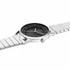 Pierre Cardin vyriškas analoginis kvarcinis laikrodis CLC.6006 - 43mm nerūdijančio plieno korpusas, juodas odinis dirželis