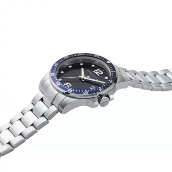 Pierre Cardin vyriškas analoginis kvarcinis laikrodis CNI.0030 40mm juodas ciferblatas odinis dirželis